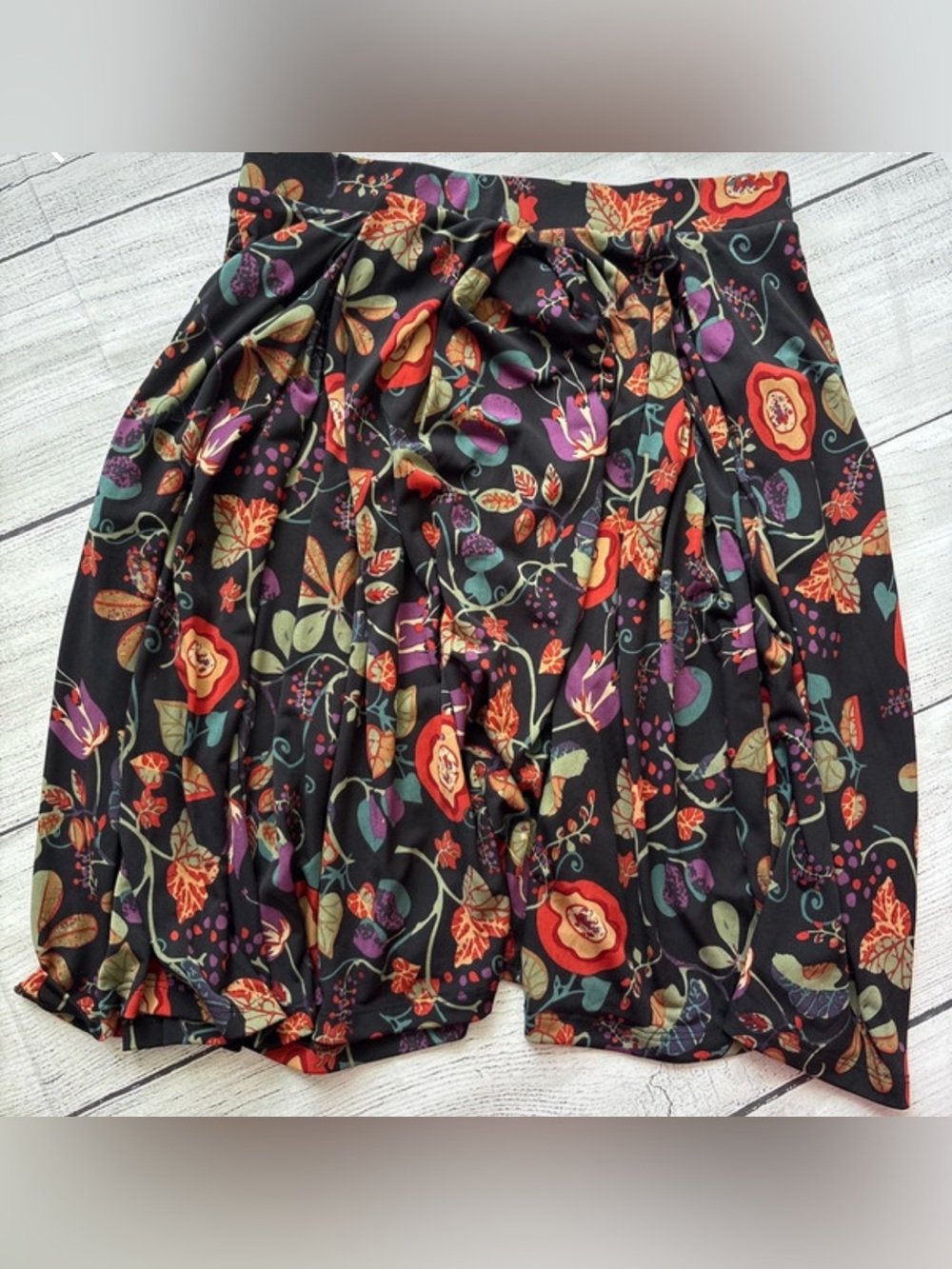 Lularoe Midi Floral Skirt Size S - Picture 10 of 11